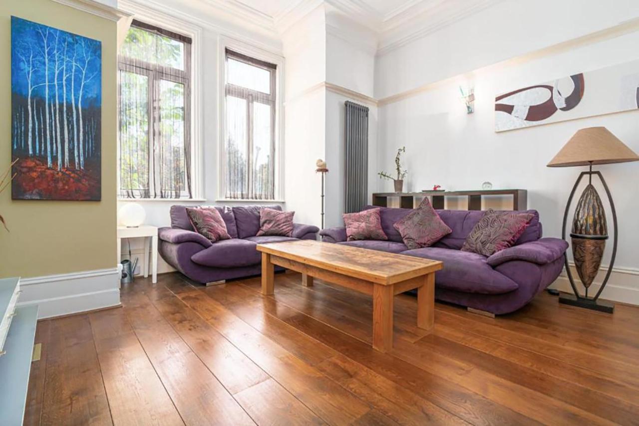 Luxury Large 1 Bed Apartment With Garden In Hampstead Min 3 Nights London Exteriör bild